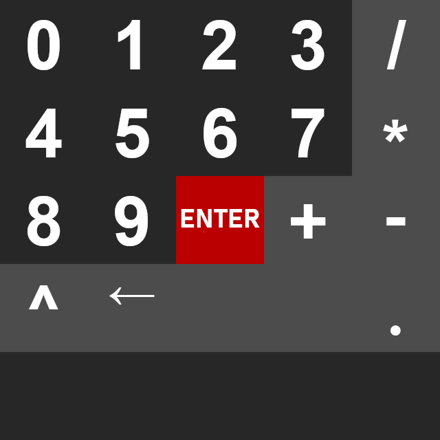 Make a fully functional calculator in Unity not only for VR, Addendum